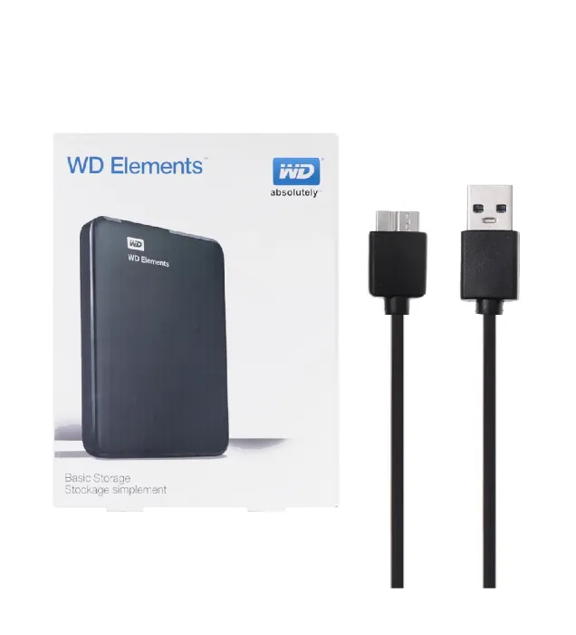 تصویر  قاب (باکس) هارد دیسک 2.5 اینچی وسترن مدل WD ELEMENTS