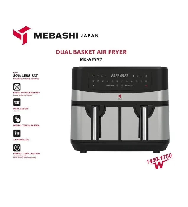 تصویر  سرخ کن بدون روغن مباشی مدل Air Fryer ME-AF997