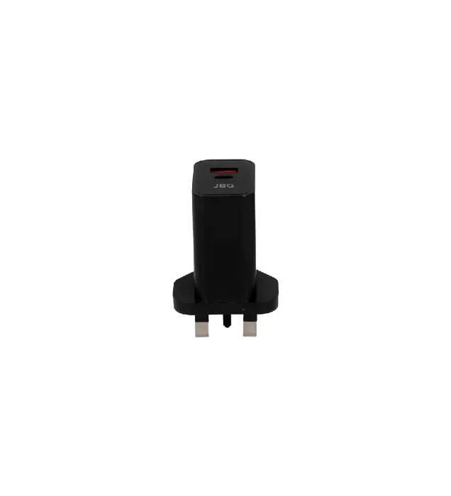 تصویر  شارژر دیواری جی بی کیو 30 وات مدل HC-30w با کابل شارژ تایپ سی (دو پورت)