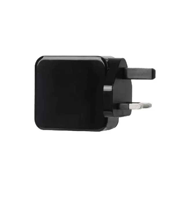 تصویر  شارژر دیواری جی بی کیو 30 وات مدل HC-12F2 با کابل شارژ اندروید (دو پورت)