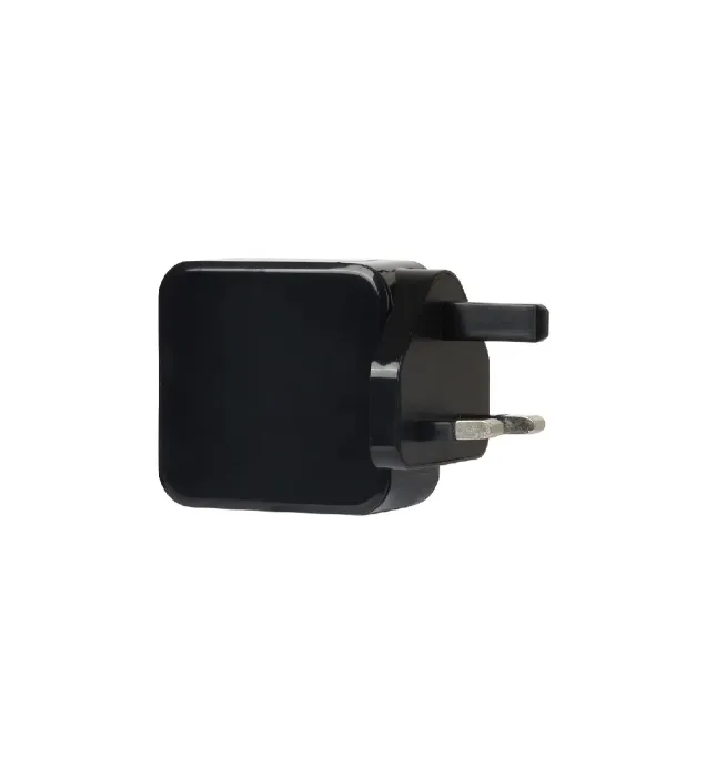 تصویر  شارژر دیواری جی بی کیو 30 وات مدل HC-12F2 با کابل شارژ تیپ سی (دو پورت)