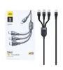 تصویر  کابل شارژ 1.5 متری فست و PD سه کاره جی بی کیو مدل CA-537