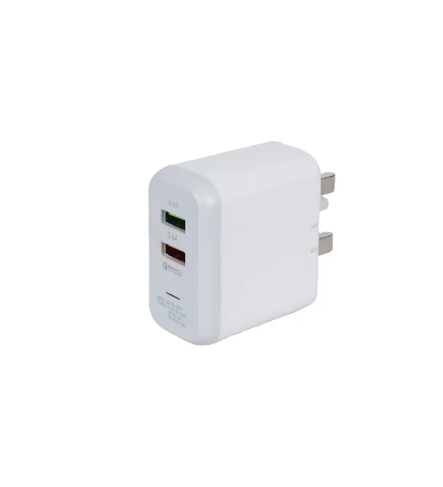 تصویر  شارژر دیواری جی بی کیو 18 وات مدل F-2USB با کابل شارژ اندروید (دو پورت)