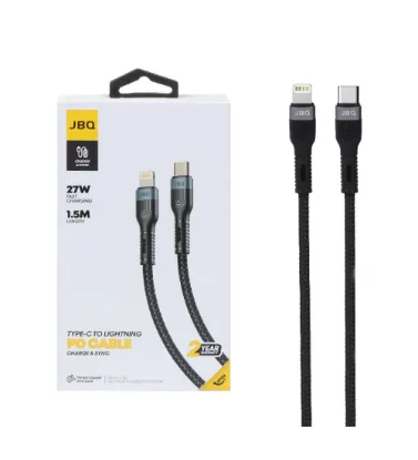 تصویر  کابل شارژ 1.5 متری PD و فست جی بی کیو Type-C to Lightning مدل CA-720