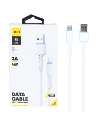 تصویر  کابل شارژ 1.5 متری فست آیفون جی بی کیو مدل CA-732
