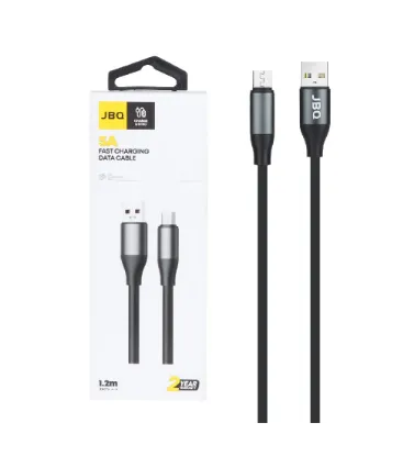 تصویر  کابل شارژ 1.2 متری فست اندروید جی بی کیو مدل CA-612