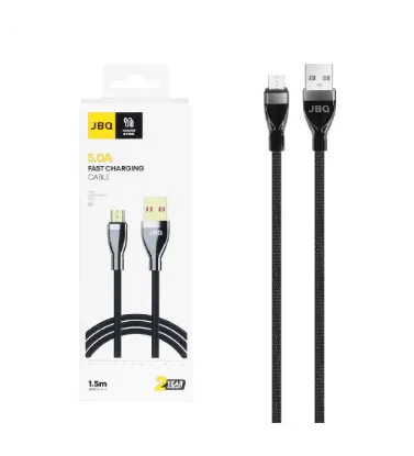 تصویر  کابل شارژ 1.5 متری فست اندروید جی بی کیو مدل CA-504