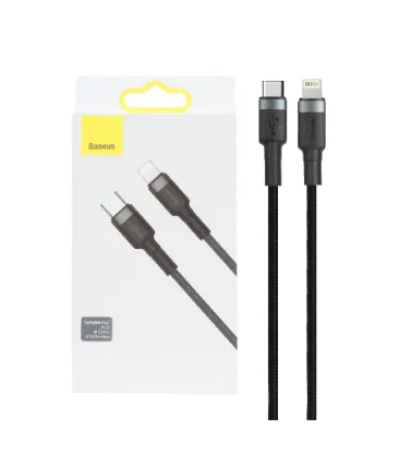 تصویر  کابل شارژ فست بیسوس Type-C to Lightning مدل CATLKLF-G1
