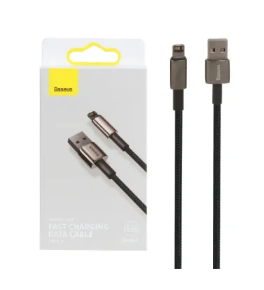 تصویر  کابل شارژ فست آیفون بیسوس مدل CALWJ-01