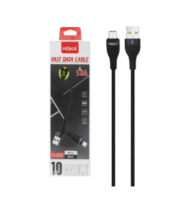 تصویر  کابل شارژ فست اندروید هیسکا مدل LX-830