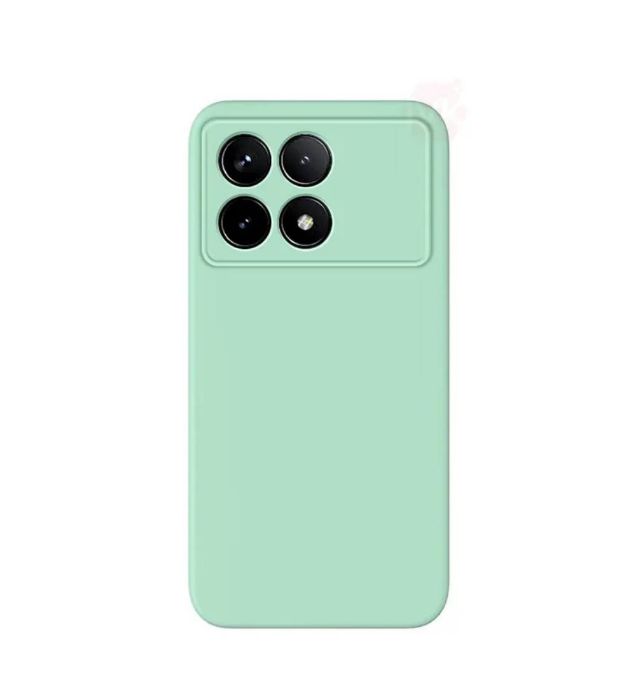 تصویر  قاب گوشی شیائومی Poco X6 Pro مدل سیلیکونی محافظ لنزدار