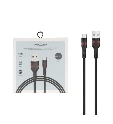 تصویر  کابل شارژ فست اندروید میکیا مدل MC12