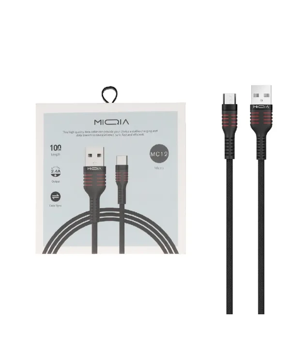 تصویر  کابل شارژ فست اندروید میکیا مدل MC12