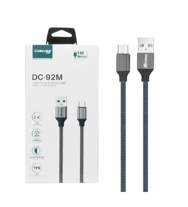 تصویر  کابل شارژ فست دینلاین اندروید مدل DC-92M