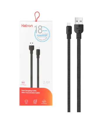 تصویر  کابل شارژ فست اندروید هترون مدل HC138M