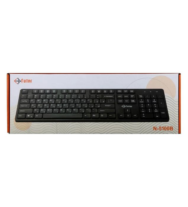 تصویر  کیبورد با سیم فاطر مدل N-5100B