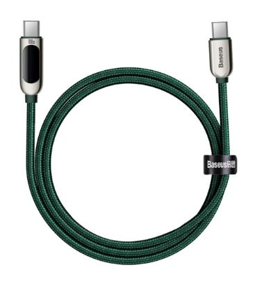 تصویر  کابل 1 متری Type-C به Type-C بیسوس 100W مدل CATSK-B