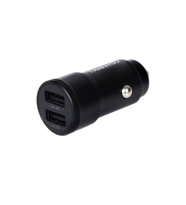 تصویر  شارژر فندکی ترانیو مدل T-C20 توان 12 وات