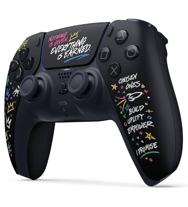 تصویر  دسته PS5 مدل DualSense LeBron James Limited Edition مشکی