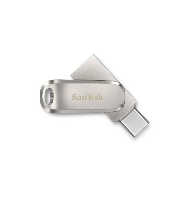 تصویر  فلش مموری OTG سن دیسک مدل Dual Drive Luxe USB Type C ظرفیت 256 گیگابایت