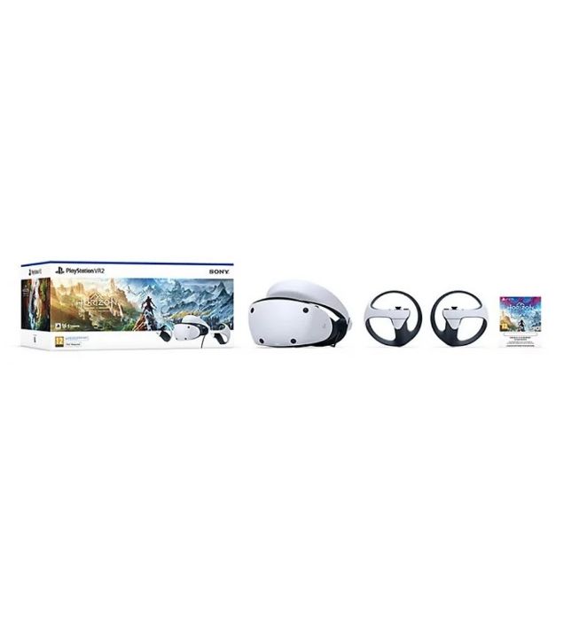 تصویر  عینک واقعیت مجازی سونی مدل PlayStation VR2 به همراه وچر بازی Horizon:Call of the Mountain