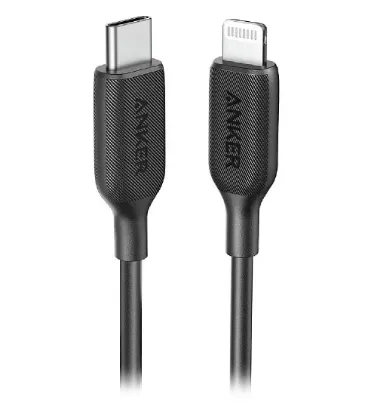 تصویر  کابل 1.8 متری USB-C به Lithning انکر مدل Anker PowerLine III A8833