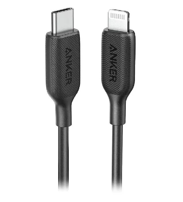 تصویر  کابل 1.8 متری USB-C به Lithning انکر مدل Anker PowerLine III A8833