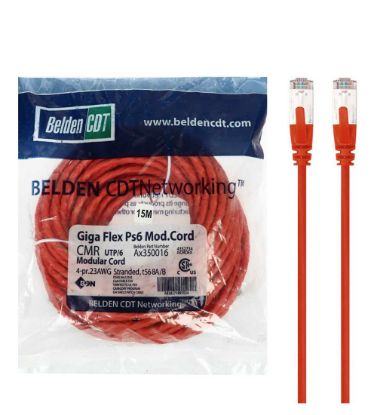 تصویر  کابل شبکه 15 متری بلدن مدل CAT6
