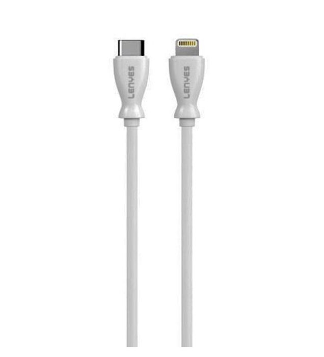 تصویر  کابل شارژ فست  Type-C to Lightning لنیز مدل LC901