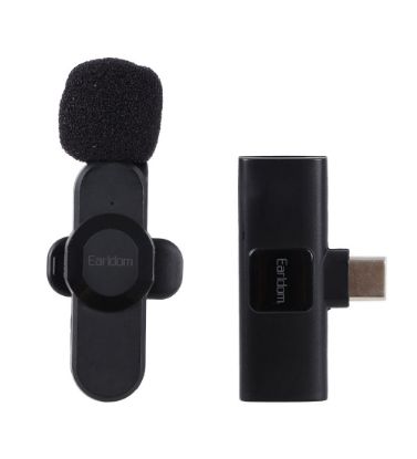 تصویر  میکروفون بی سیم ارلدام Type-C مدل MC7C