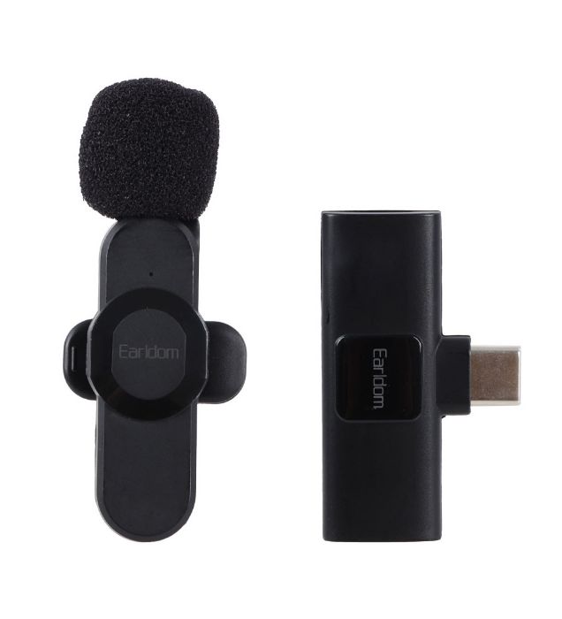 تصویر  میکروفون بی سیم ارلدام Type-C مدل MC7C