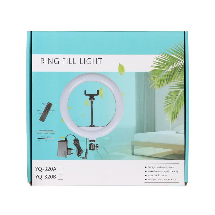 تصویر  رینگ لایت 12 اینچ مدل YQ-320A