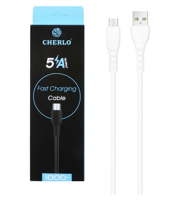 تصویر  کابل شارژ فست اندروید شرلو مدل CH-V810