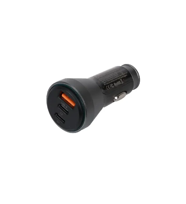 تصویر  شارژر فندکی کربی مدل CR-G103 توان 66 وات