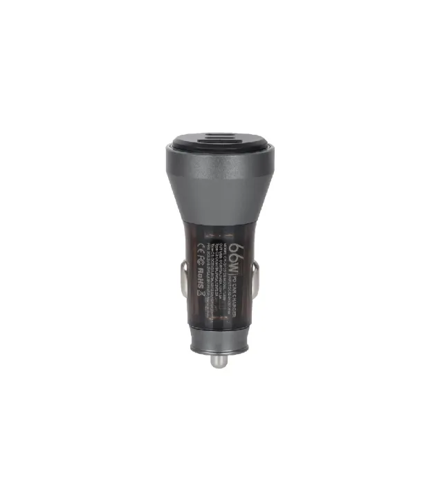 تصویر  شارژر فندکی کربی مدل CR-G103 توان 66 وات