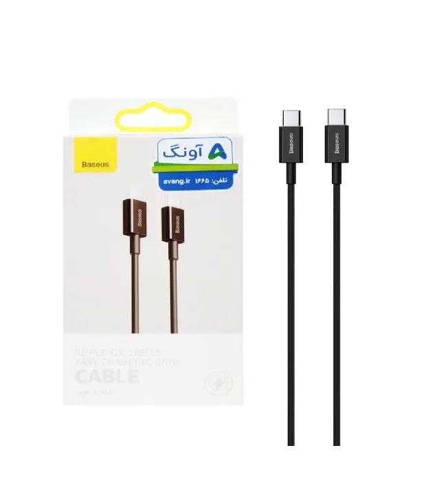 تصویر  کابل شارژ فست Type-C to Lightning باسئوس مدل CATLYS-A01