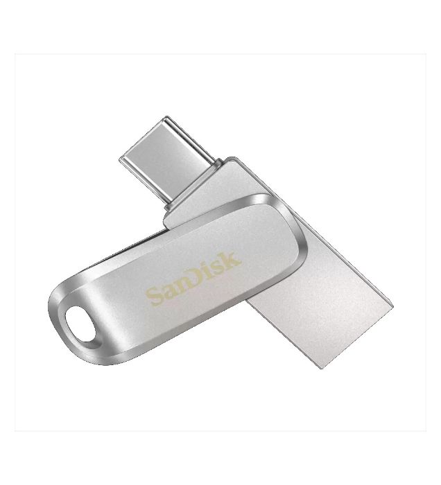 تصویر  فلش مموری سن دیسک مدل Ultra Dual Drive Luxe USB Type-C SDDDC4 ظرفیت 128 گیگابایت