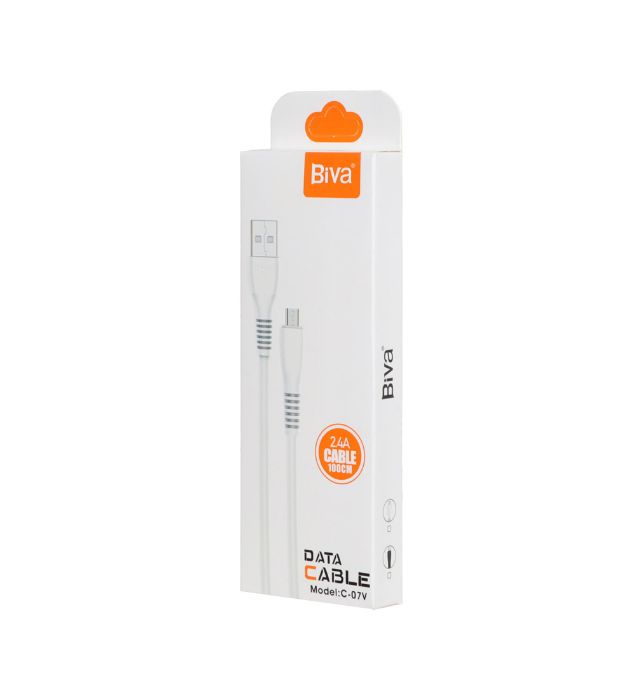 تصویر  کابل شارژ فست اندروید بیوا مدل C-07V