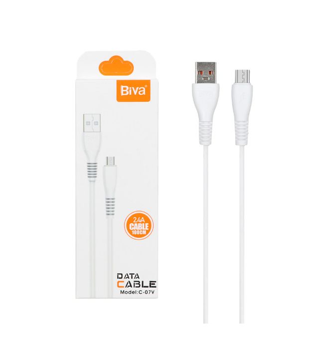 تصویر  کابل شارژ فست اندروید بیوا مدل C-07V