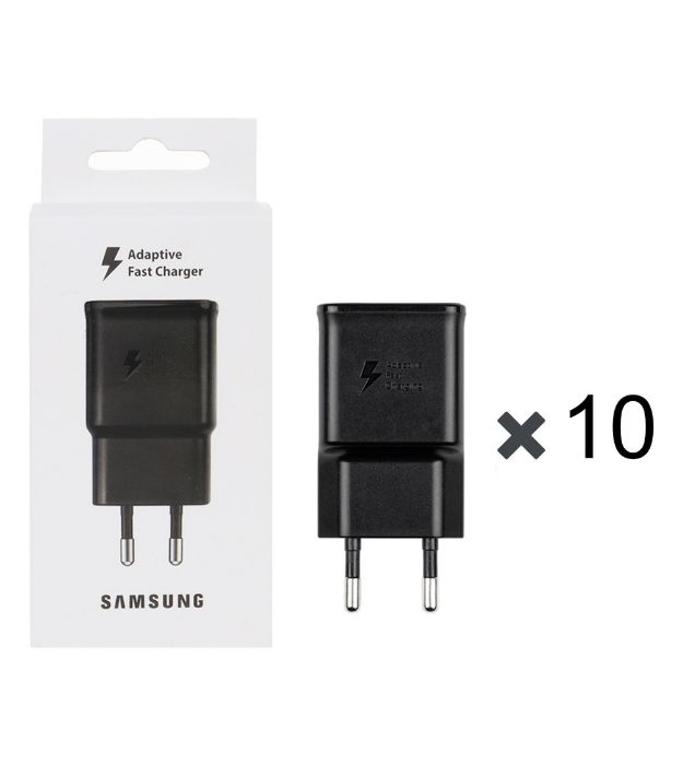 تصویر  شارژر دیواری سامسونگ مدل S10 (پک 10 عددی)