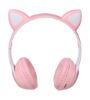 تصویر  هدفون بی سیم طرح گربه ای