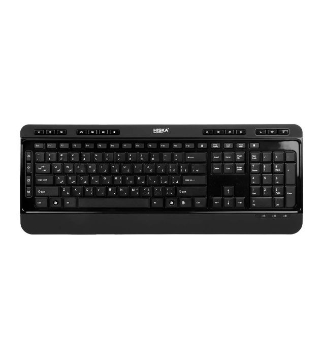 تصویر  کیبورد گیمینگ هیسکا مدل HX-KE235W
