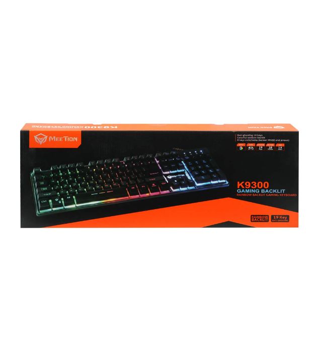 تصویر  کیبورد گیمینگ میشن مدل K9300