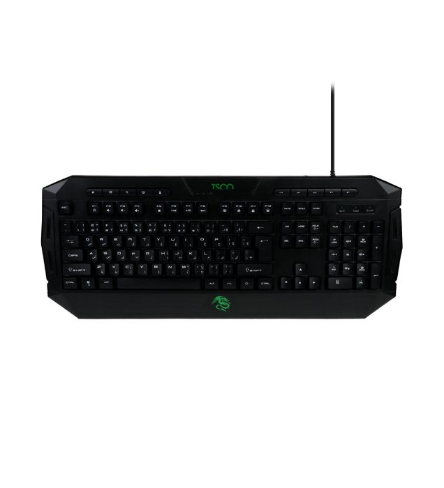 تصویر  کیبورد با سیم تسکو مدل TK 8124