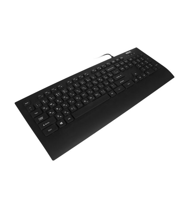 تصویر  کیبورد با سیم تسکو مدل TK 8027