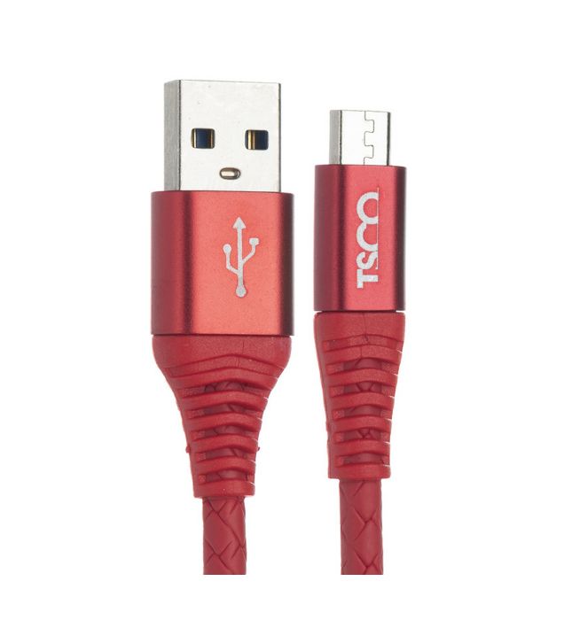 تصویر  کابل تبدیل یو اس بی به میکرو یو اس بی تسکو مدل TC50 طول 0.9 متر