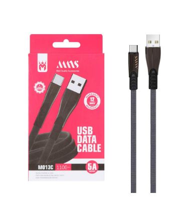 تصویر  کابل شارژ فست تایپ سی ام ان اس مدل M013C طول 1.1 متر