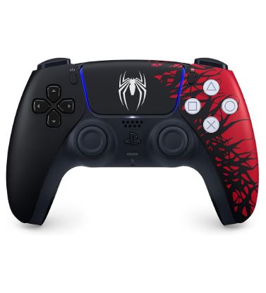 تصویر  دسته PS5 مدل DualSense Marvel's Spider Man 2 مشکی
