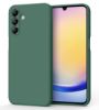 تصویر  قاب گوشی سامسونگ Galaxy A25 مدل سیلیکونی محافظ لنزدار - سبز
