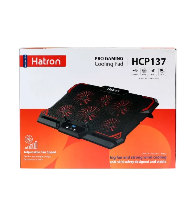 تصویر  پایه خنک کننده لپ تاپ هترون مدل HCP137